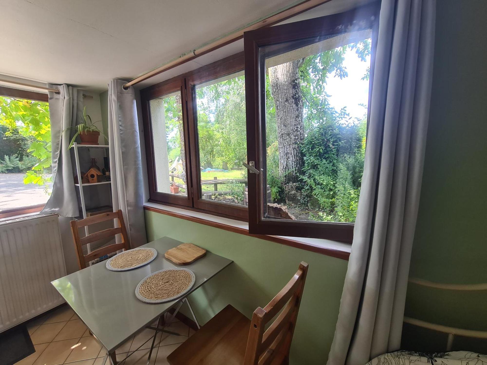 Chambre A La Ferme, Les Vergers Du Muscardin Breel Luaran gambar